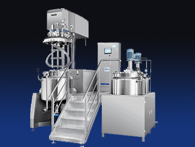SME-BE500L真空乳化機(jī)，下均質(zhì)螺帶攪拌